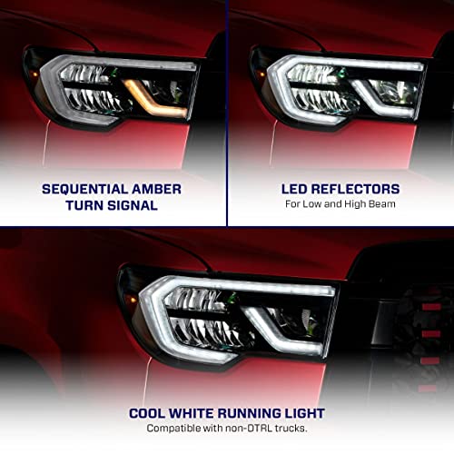 Sequential LED Headlights for Toyota Tundra 2007-2013 (pair) A197