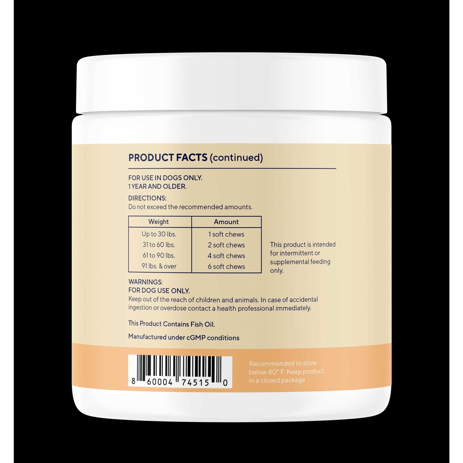 Skin & Coat Soft Chews F123149