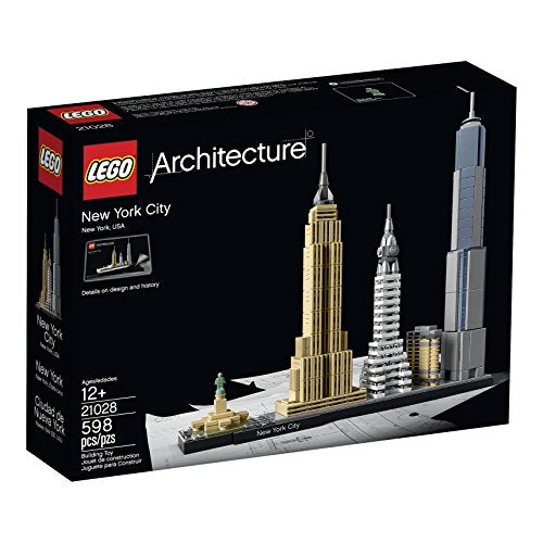 LEGO Architecture New York City Model Kit Building Blocks V21869