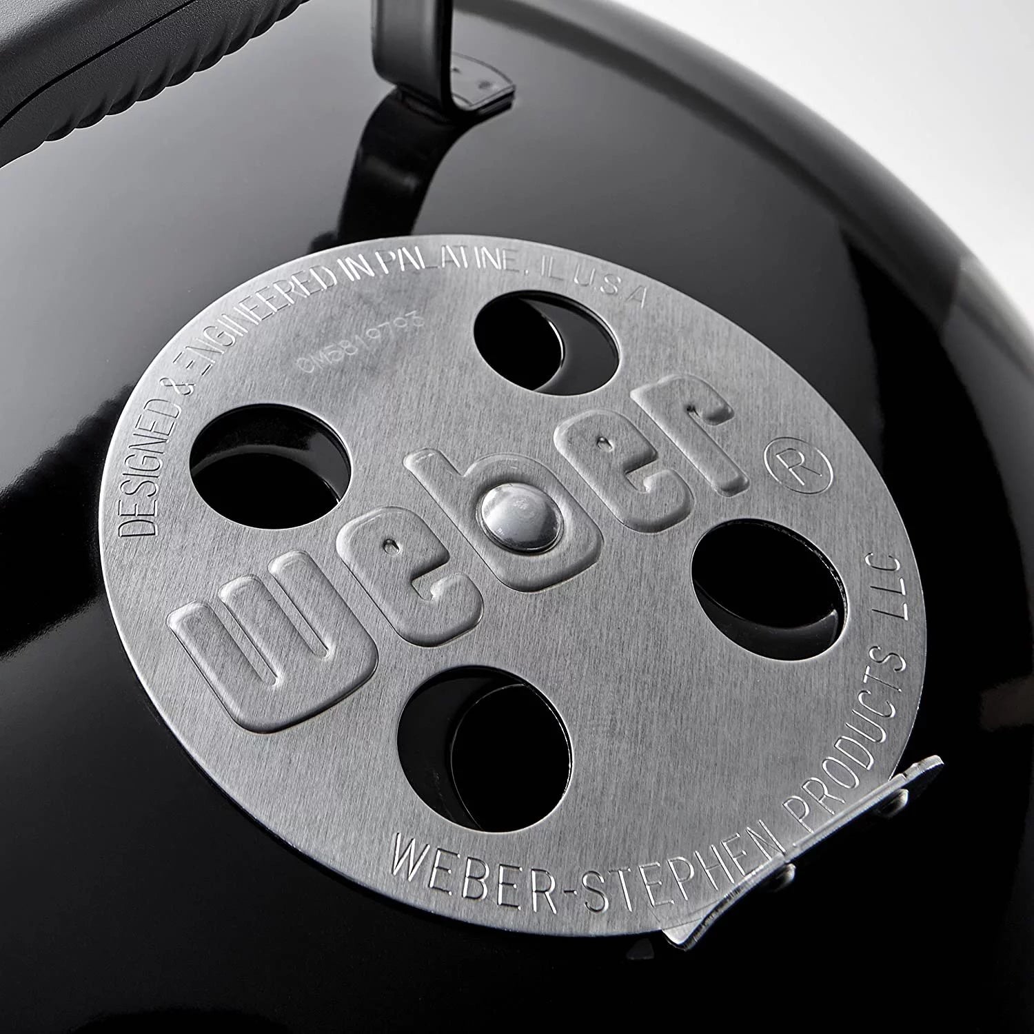Black 14-Inch Portable Grill U352