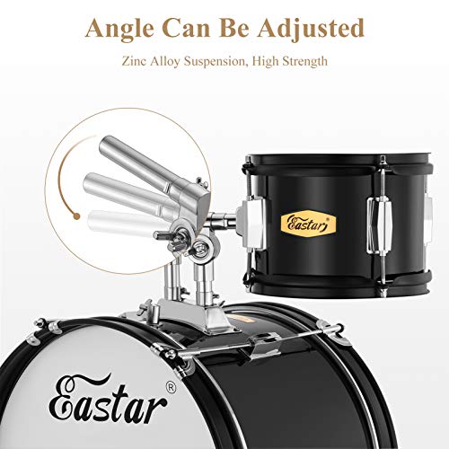 16 inch 5-Piece Junior Drum Kit Metallic Black Z8582