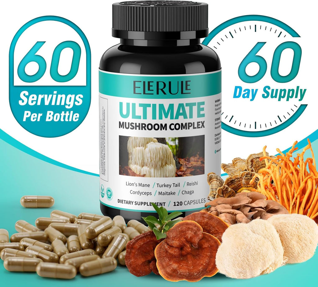 Mushroom Complex Supplement 120 Capsules G92133