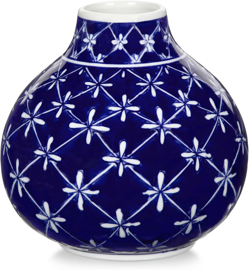 Blue and White Porcelain Ceramic Vases A83247