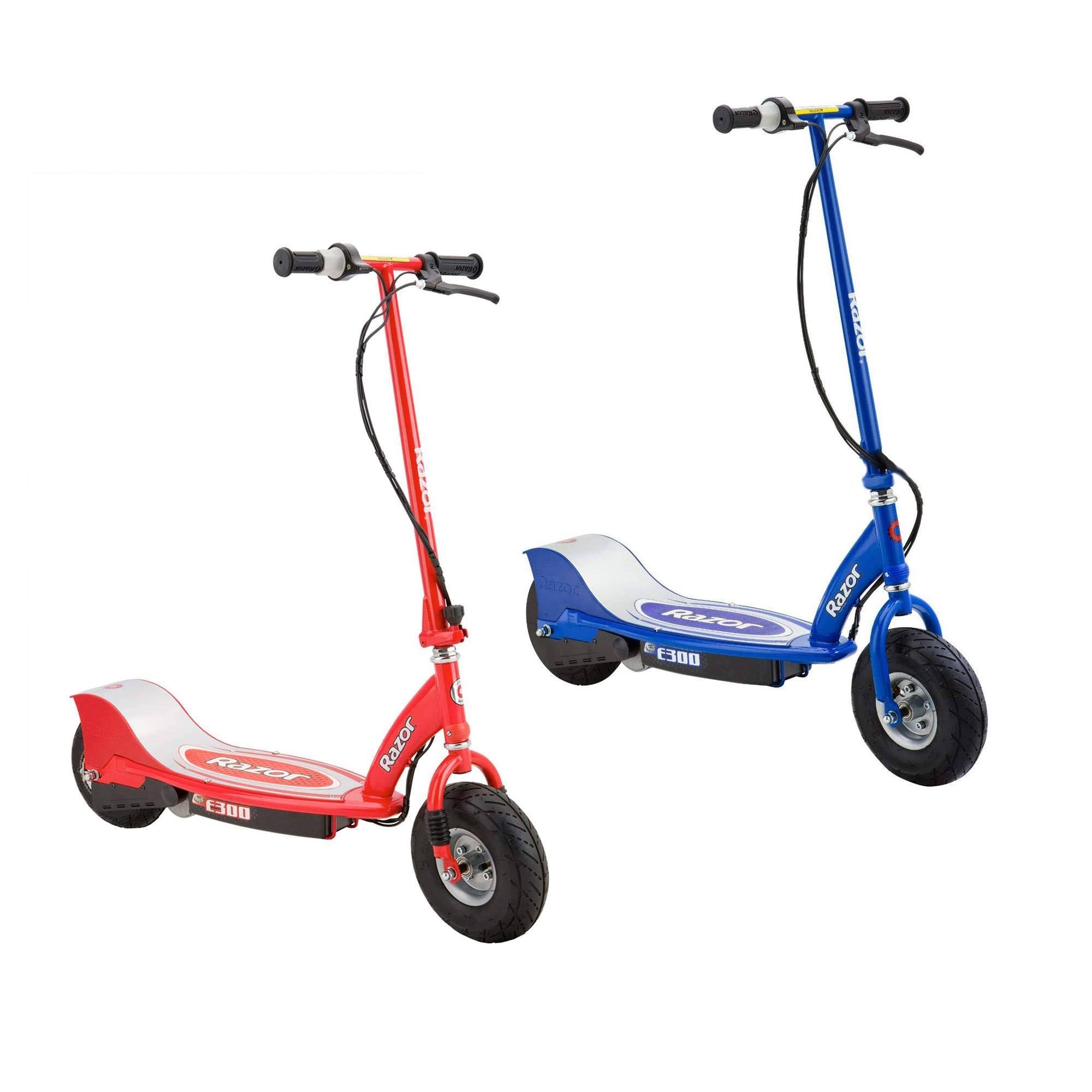 Red & Blue Electric Scooter U16517