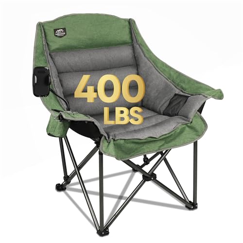 Oversized XL Folding Camping Chair with Cup Holder and Carry Bag S213187