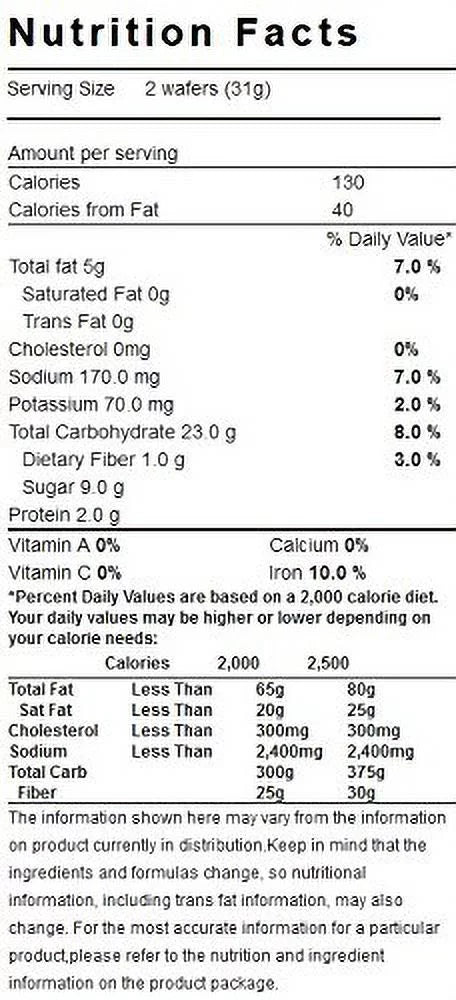 2 Lb Oreo Wafers Cookies R66652