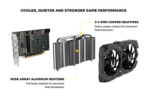 Gaming Graphics Card 6GB GDDR5 192-bit Super Compact V469639
