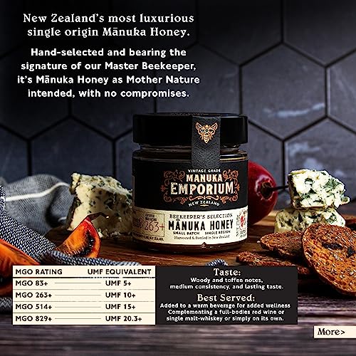 Raw Manuka Honey MGO514+ 8.8oz P8364