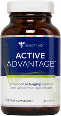 Astaxanthin and CoQ10 Supplement, 30 Count U783