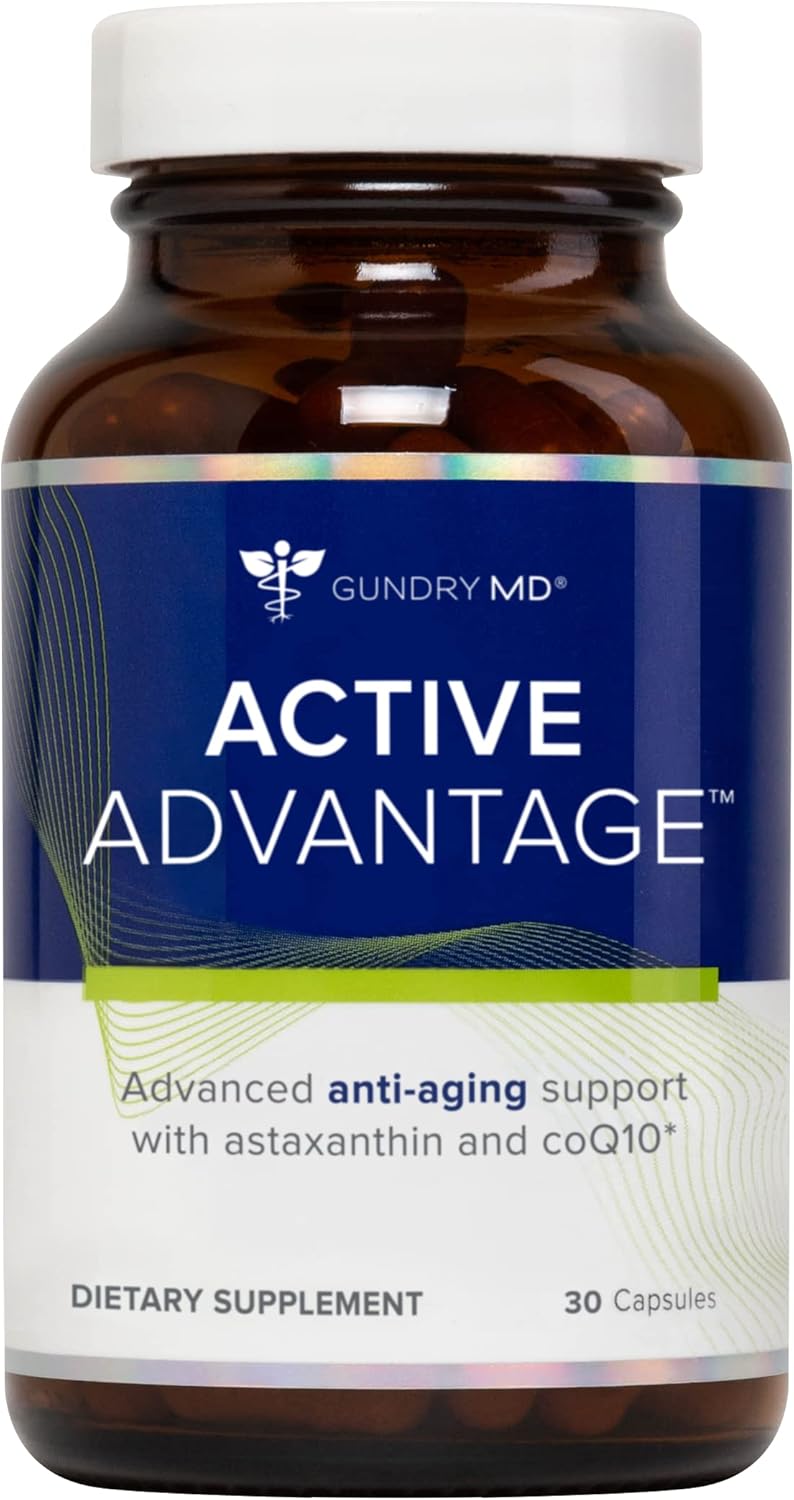 Astaxanthin and CoQ10 Supplement, 30 Count U783