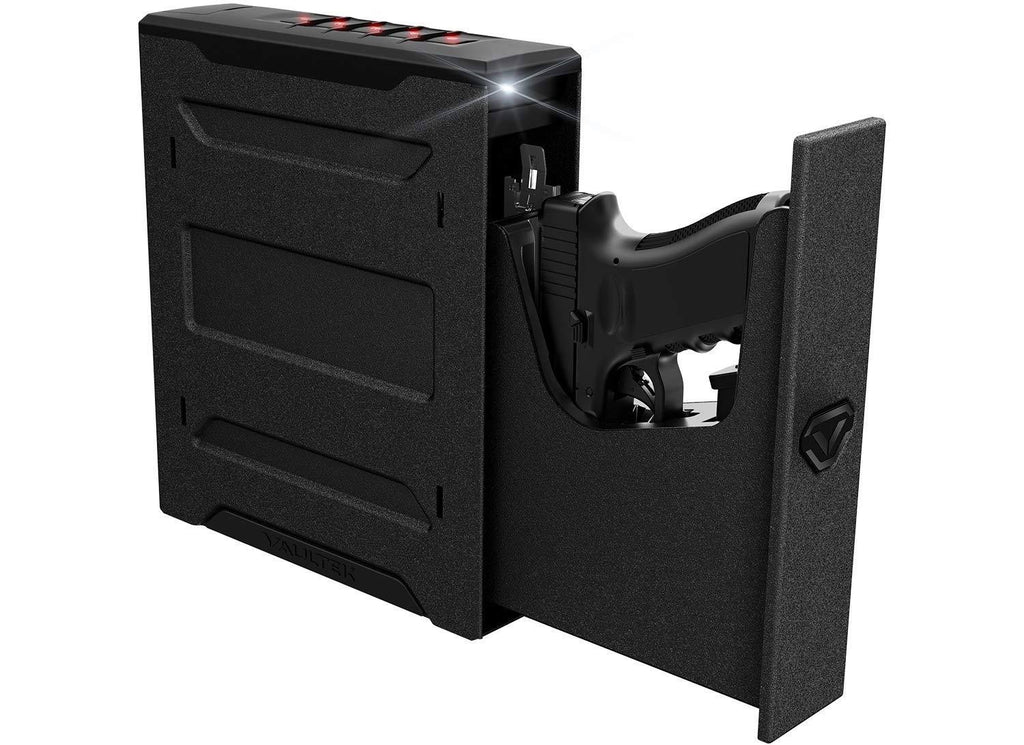 Portable Safe with Auto Open Lid Rechargeable Lithium-Ion Battery T457
