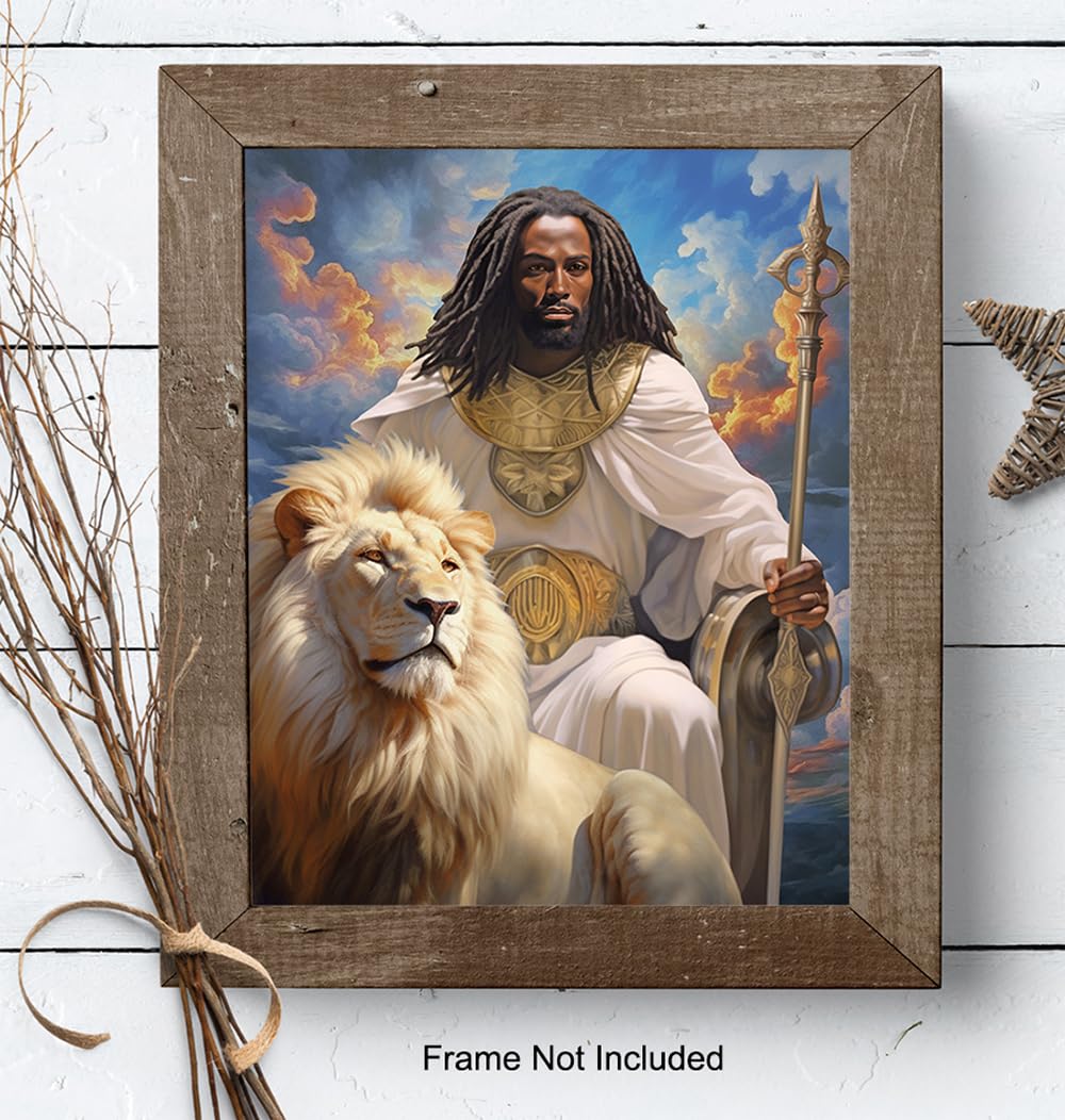 African American Wall Decor - Black Art - Inspirational Wall Art - Christian Home Decor - Religious Gift - Picture Poster Print G398625