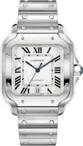 Large Model Automatic Steel Silver-tone Watch F433204