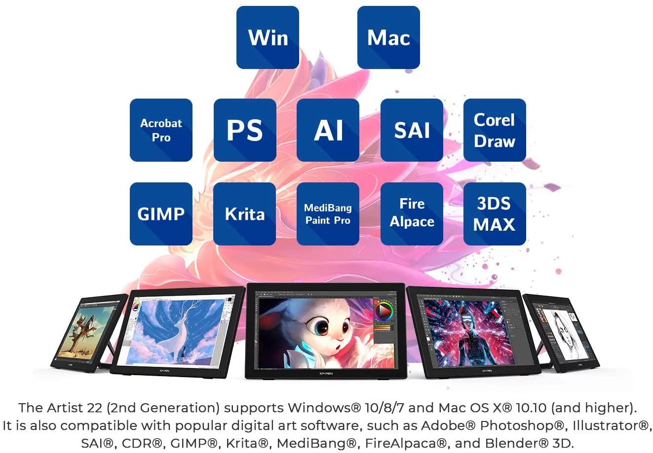 21.5 Inch Drawing Display with Screen C7551