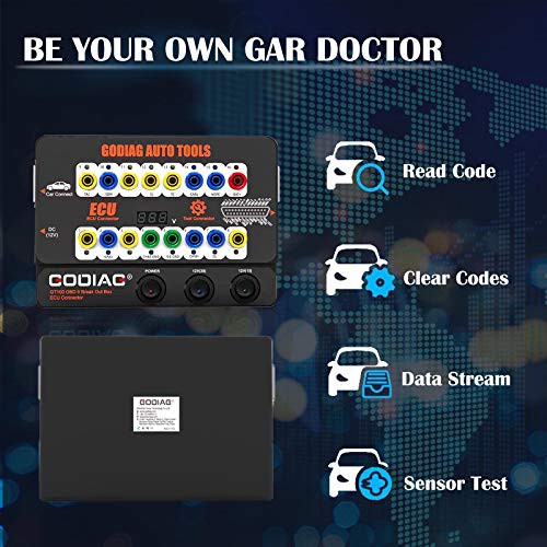 OBDII Breakout Box, OBD and CAN Protocol Detector X5800