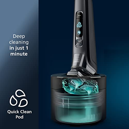 Wet and Dry Electric Shaver with Pop-up Trimmer H69806