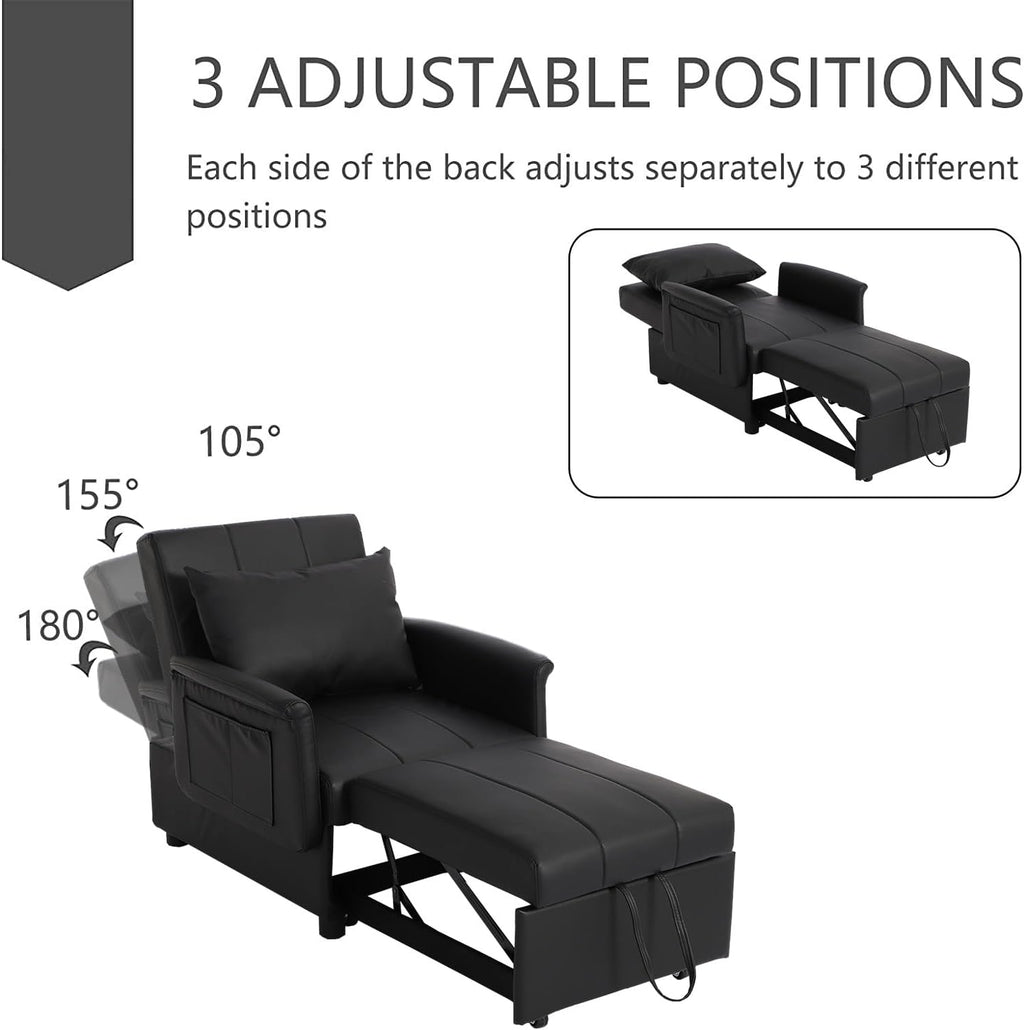 3 in 1 Folding Sofa Bed Chair P82218