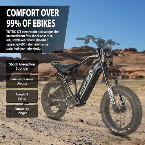 60V 20" Fat Tire Electric Motorcycle Z68820