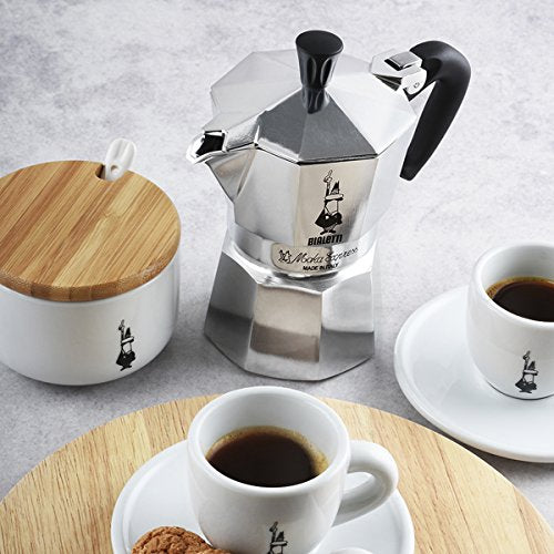 Silver Aluminium Moka Pot 1 Cup N856