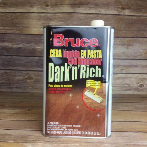 Dark N Rich Hardwood Floor Liquid Paste Wax with Cleaner Y852