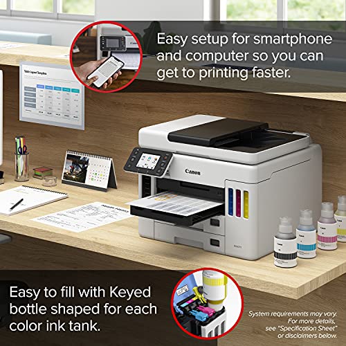 White All-in-One Printer with Print, Copy, Scan, Fax A414