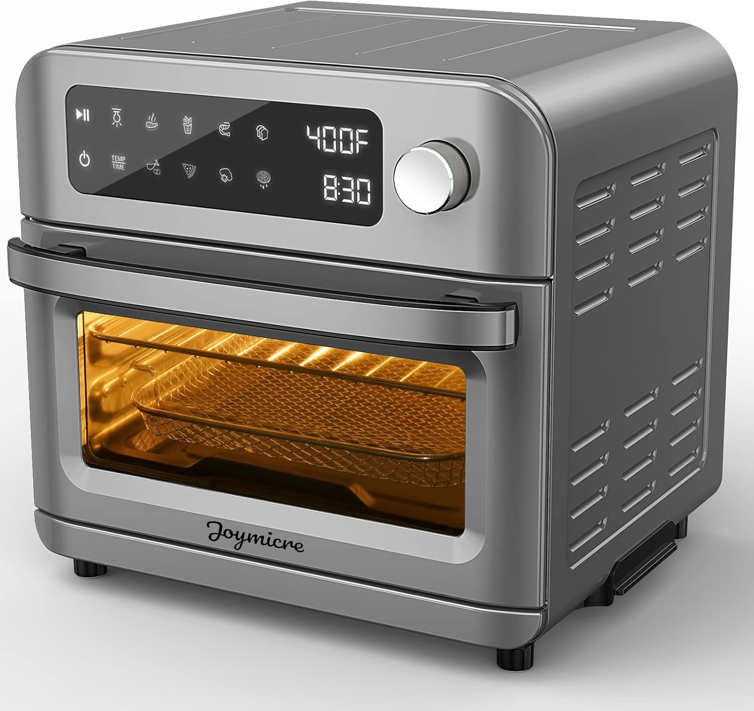 Grey 12QT Air Fryer Toaster Oven with Touchscreen F21654