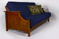 Navy Organic Cotton Twill Futon Cover C49381