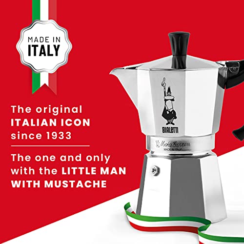 Silver Aluminium Moka Pot 1 Cup N856