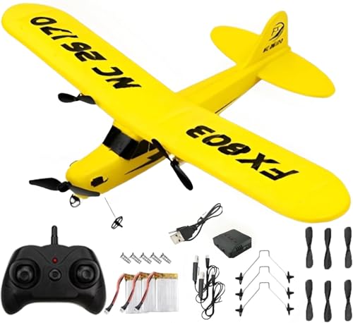 Yellow 2.4GHz Remote Control Airplane E203657