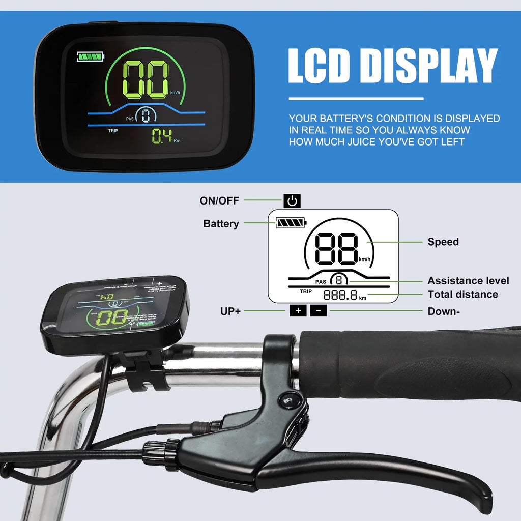 3 Wheel Electric Tricycle with Removable Lithium Battery G421850