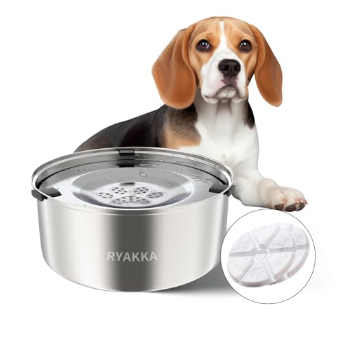 No Spill Stainless Steel Dog Water Bowl P863