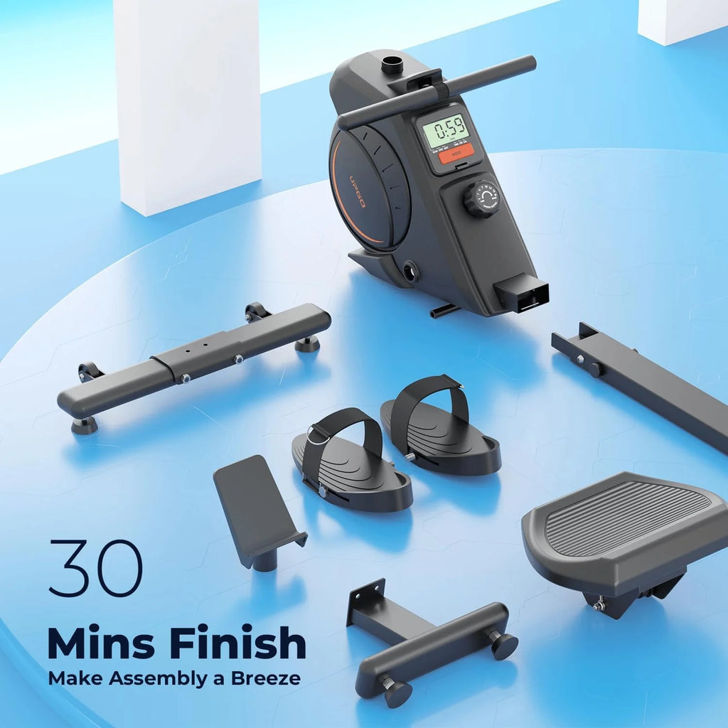 Magnetic Rowing Machine with 350lbs Weight Capacity W58324