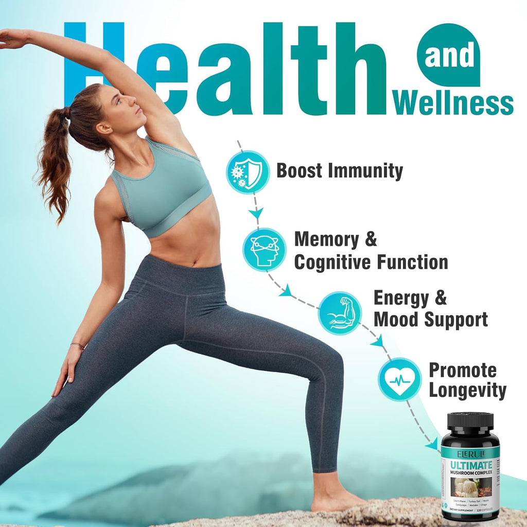 Mushroom Complex Supplement 120 Capsules G92133