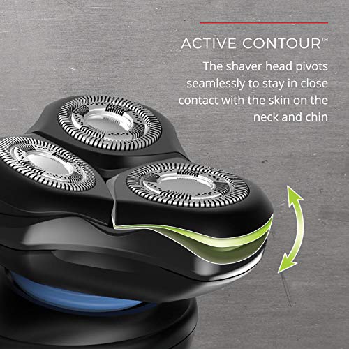 Black Electric Rotary Shaver F344252