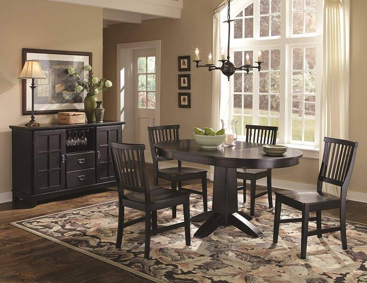 Brown Dining Buffet with Hutch K63500