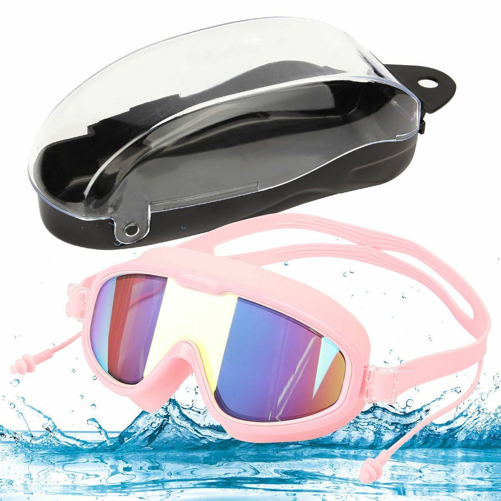 Swimming Goggles Anti-Fog UV Protection Diving Snorkeling F2454