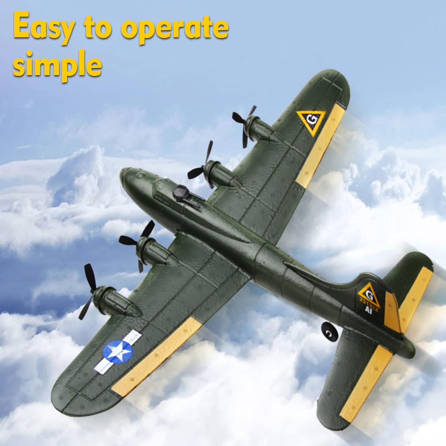 2 Channel 2.4Ghz EPP Foam RC Airplane Z687
