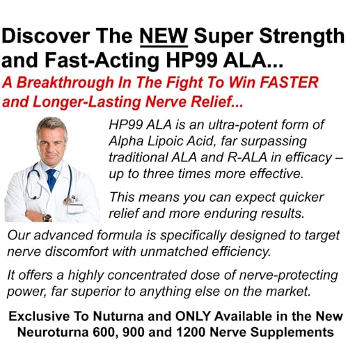 900 mg Alpha Lipoic Acid Nerve Supplement, 180 Capsules X25364