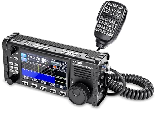 HF Transceiver SDR HF/50MHz Full Mode Built-in Battery Auto Antenna Tuner W5725