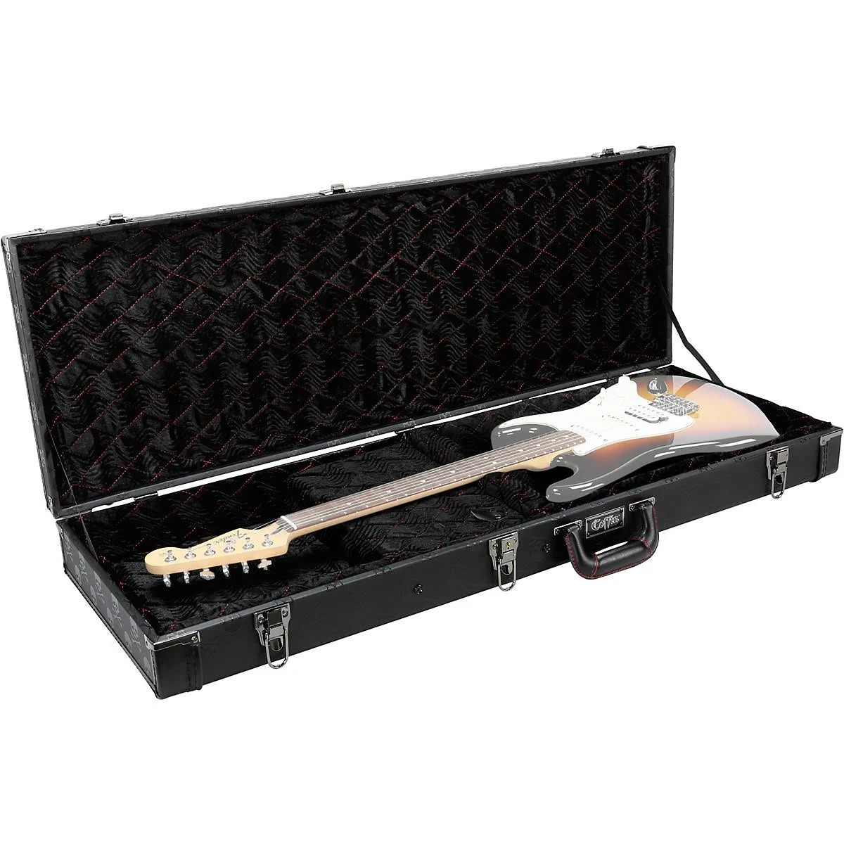 Black Velvet Guitar Case H9713