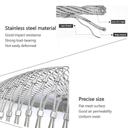 2mm Wire Diameter Deer Fencing Net C36326