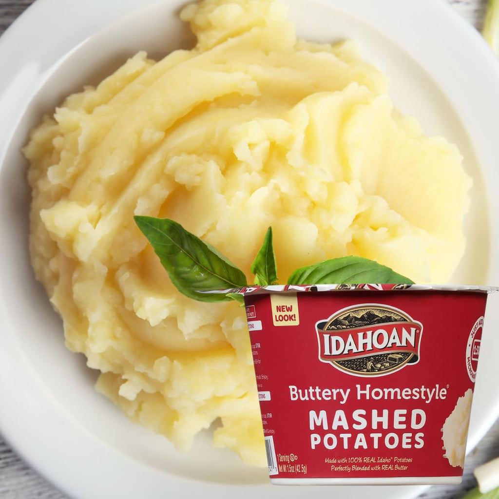 Gluten Free Buttery Homestyle Mashed Potato Microwavable Cups 1.5 oz Pack of 4 B8055