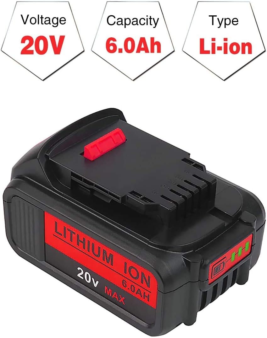 6.0Ah 20V Lithium Battery R62840
