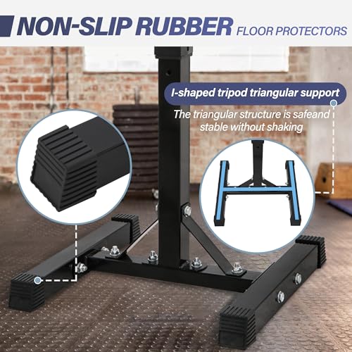 Adjustable Steel Squat Rack Pair 41"-66" L59809