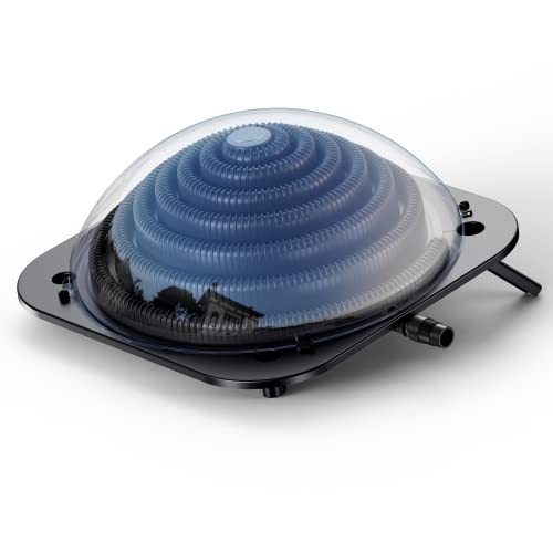 Solar Pool Heater with Two Hoses & Clamps, Two Adapters U5926