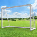 8x5ft Weatherproof PVC Soccer Goal with Carry Bag Z32537