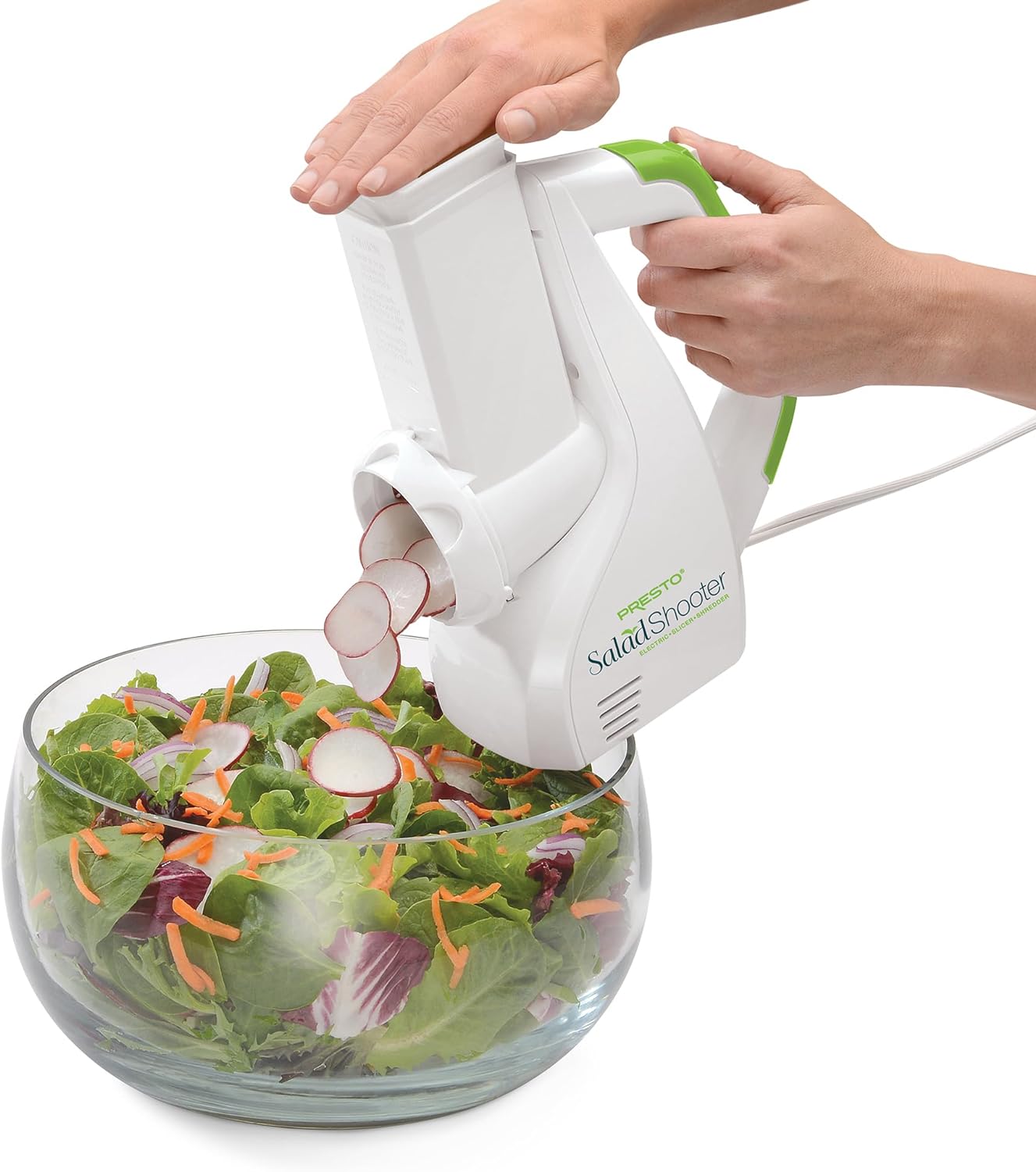 White Electric Slicer Shredder M48502