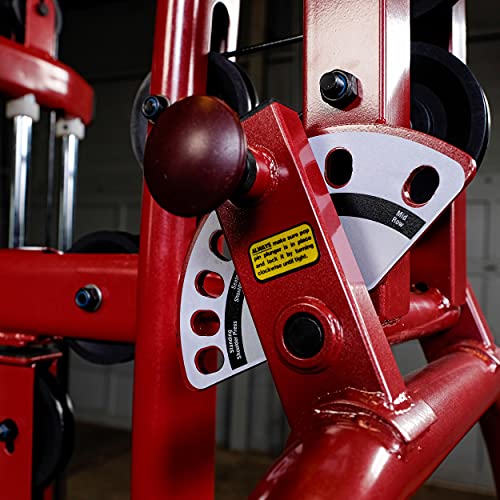 Red Multi-Station Home Gym Machine I5065