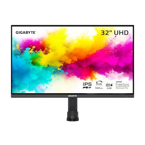 32" 144Hz 2160P UHD Gaming Monitor, 3840 x 2160 4k SS IPS Display, 1ms Response Time O6234