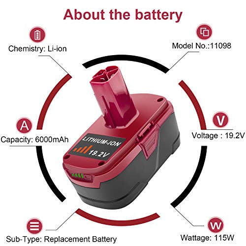 19.2V 6.0Ah Lithium-ion Battery K437
